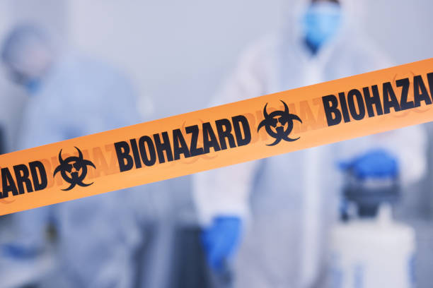 Professional Drug Lab Cleanup technician working in Glendora, NJ